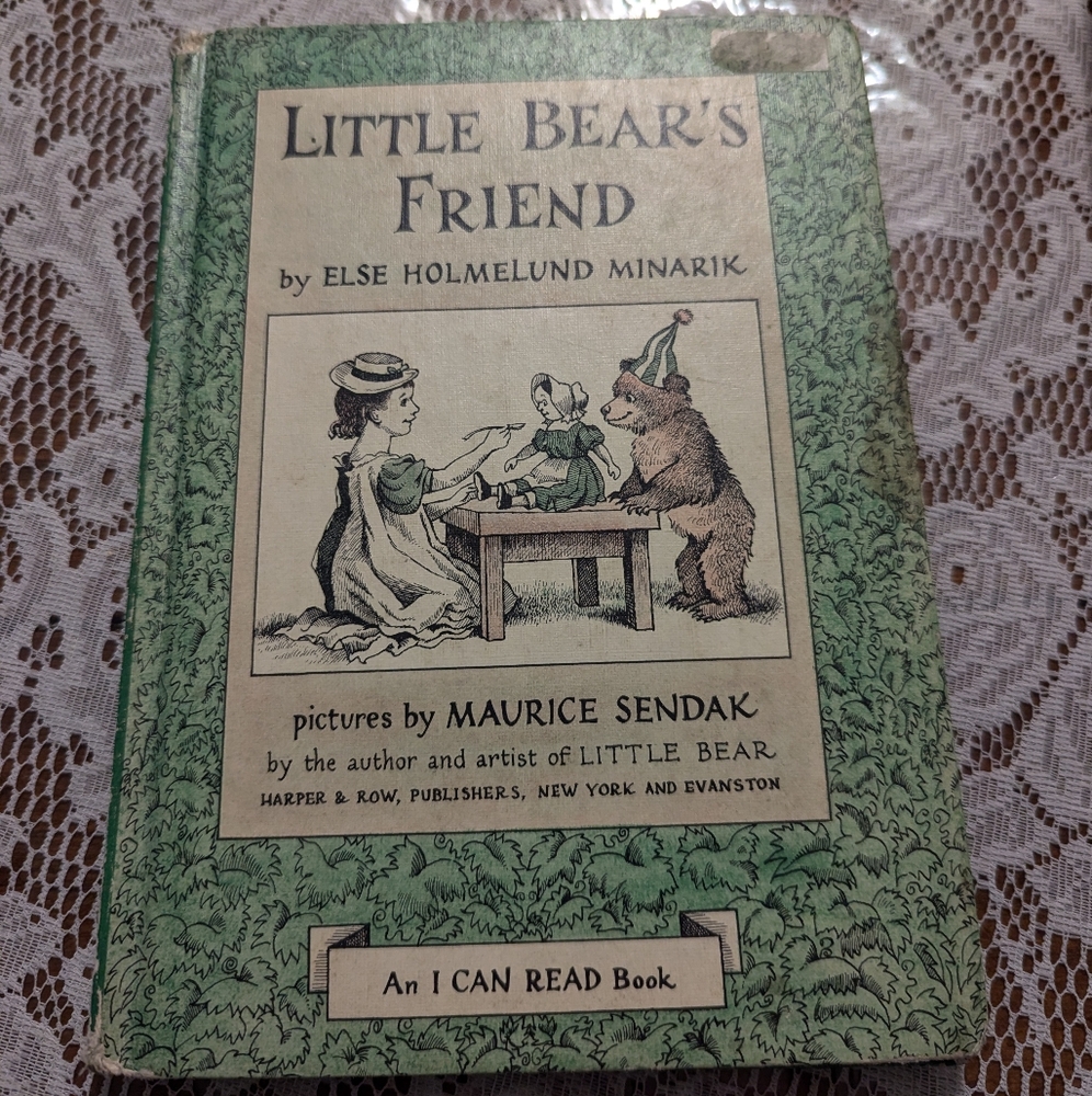 Vintage Little Bear's Friend Book By Else Holmelund Minarik